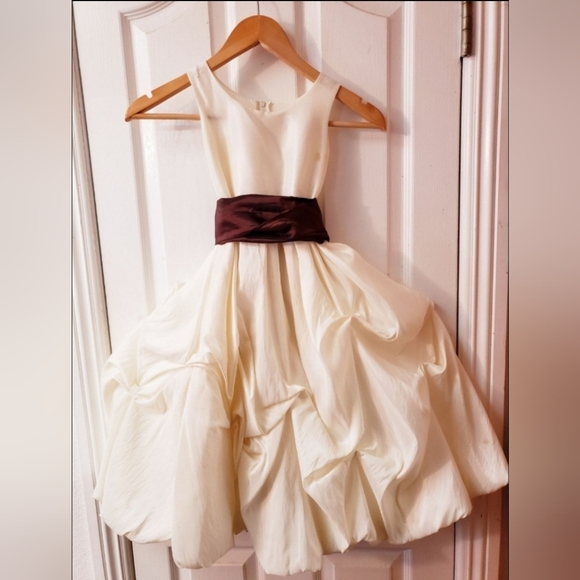 Little Girl's Formal Gown & Shoes